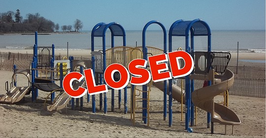 Playground Closed, Deland Beach