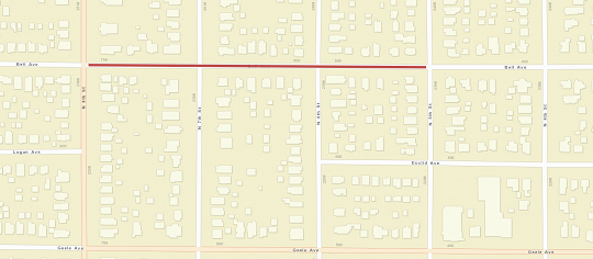 Bell Avenue Map